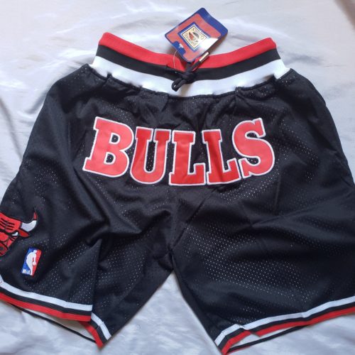 Chicago Bulls Basketball Black Vintage Shorts photo review