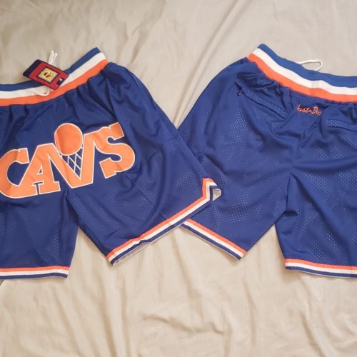 Cleveland Cavaliers Basketball Royal Vintage Shorts photo review