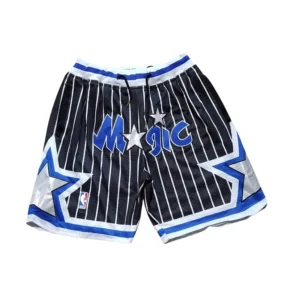 Orlando Magic Vintage Black Shorts