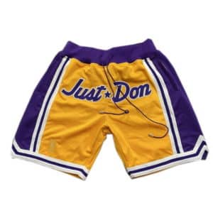 Just Don Style x 1996-1997 Los Angeles Retro Basketball Shorts A