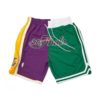 Lakers x Celtics 2008 Finals Basketball Vintage Shorts