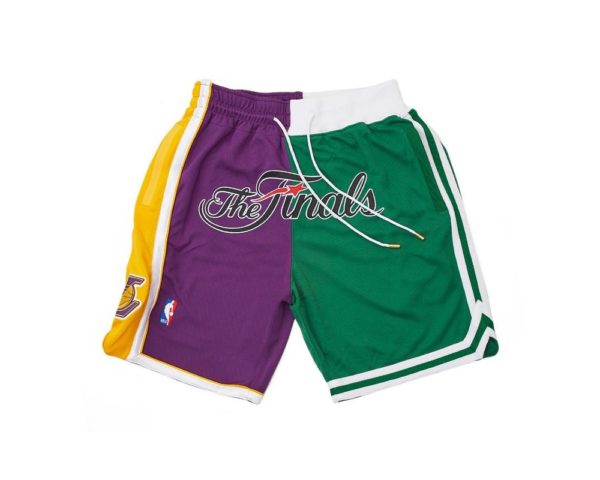 Lakers x Celtics 2008 Finals Basketball Vintage Shorts