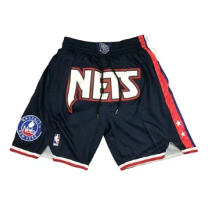 Brooklyn Nets City Edition Navy Basketball Shorts