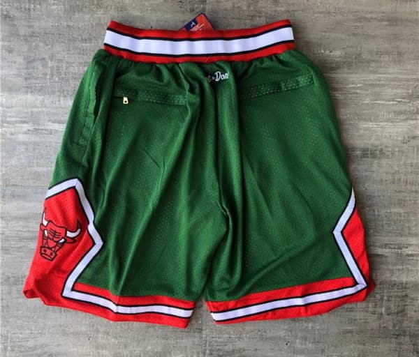 Chicago Bulls Shorts Green Chicago