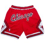 Chicago Bulls Shorts Red Chicago 4