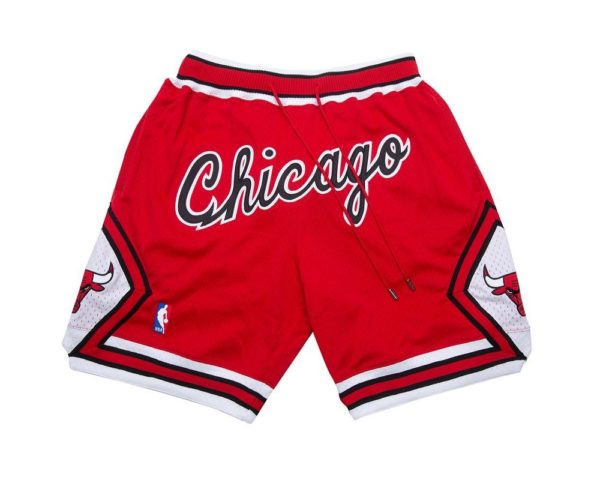 Chicago Bulls Shorts Red Chicago 4