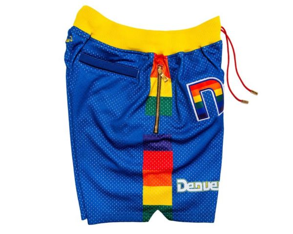 Denver Nuggets Shorts Blue 1