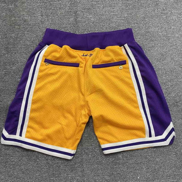 Just Don Style x 1996 1997 Los Angeles Retro Basketball Shorts 1