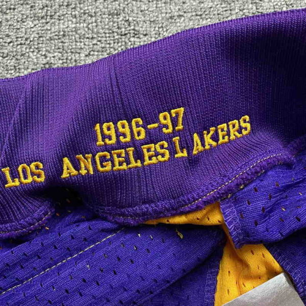 Just Don Style x 1996 1997 Los Angeles Retro Basketball Shorts 3