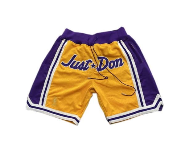 Los Angeles Retro Just Don Style 1996-1997 Basketball Shorts