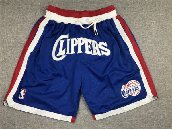 Los Angeles Clippers 1984-85 Blue Classics Shorts