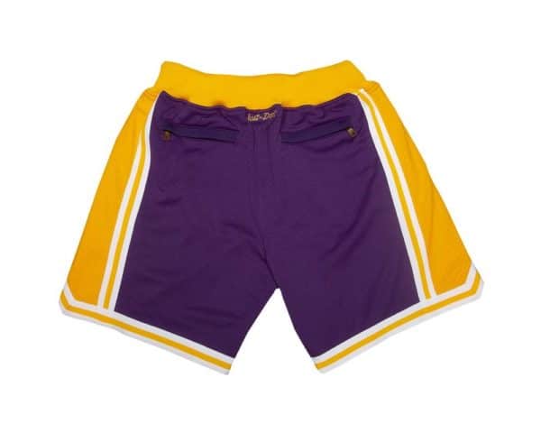 Los Angeles Lakers Shorts Purple 1