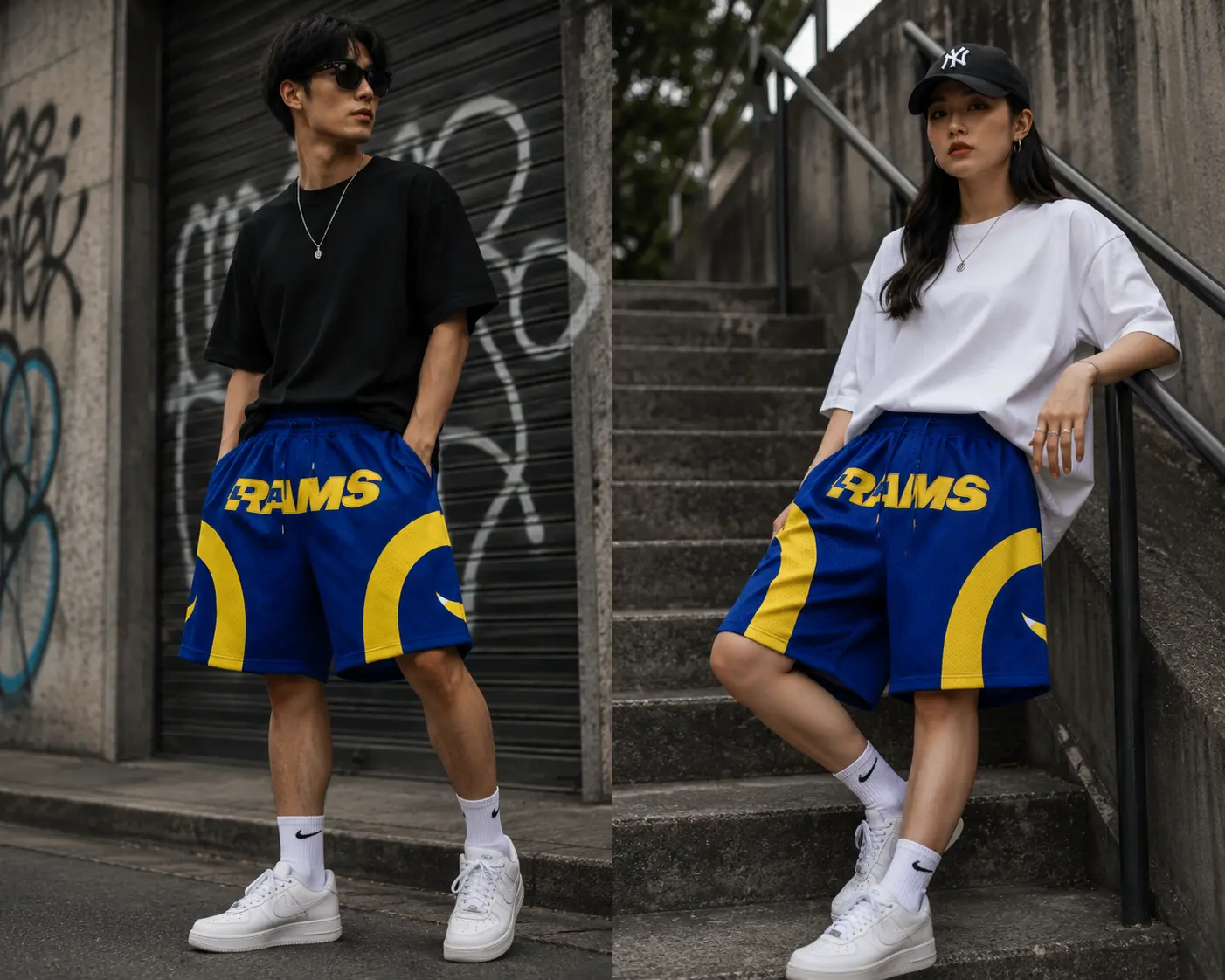 Los Angeles Rams Blue Shorts