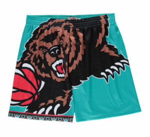 Memphis Grizzlies Hardwood Classics Big Face Shorts