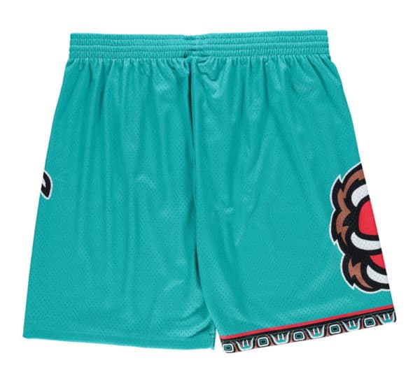 Memphis Grizzlies Big Tall Hardwood Classics Big Face Shorts back