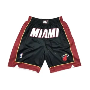 Miami Heat Black Shorts – Icon Edition