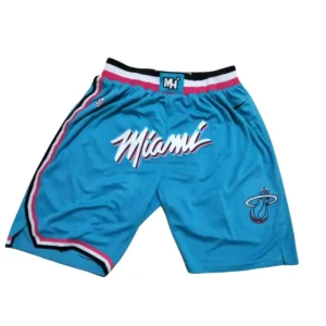 Miami Heat Blue Shorts
