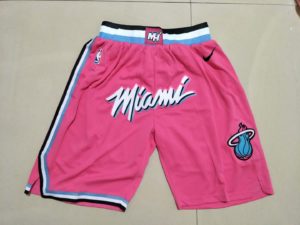 Miami Heat Pink Shorts