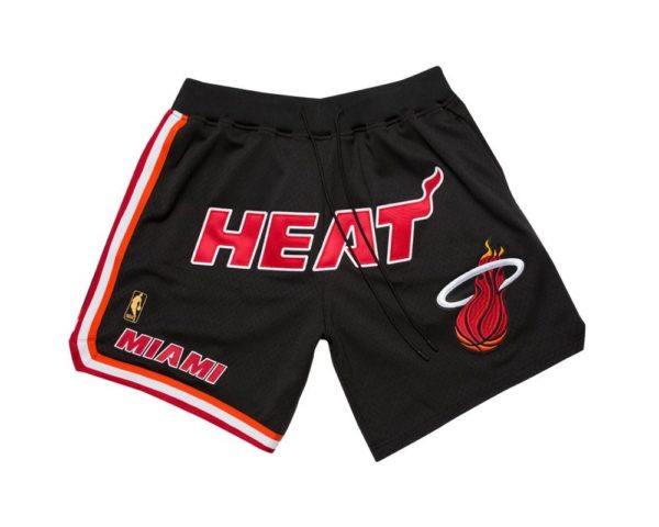 Miami Heat Shorts Black 4