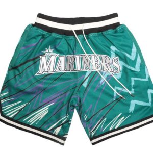 Seattle Mariners Sublimated Shorts Teal