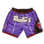 Toronto Raptors Shorts Purple 5