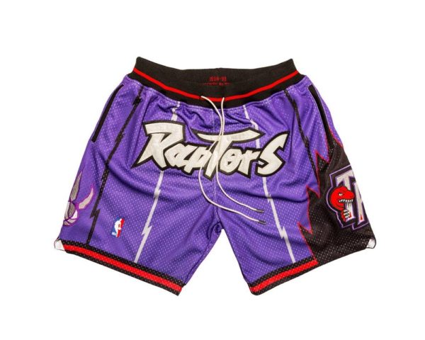 Toronto Raptors Shorts Purple 5