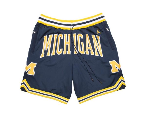 University of Michigan Shorts navy 2