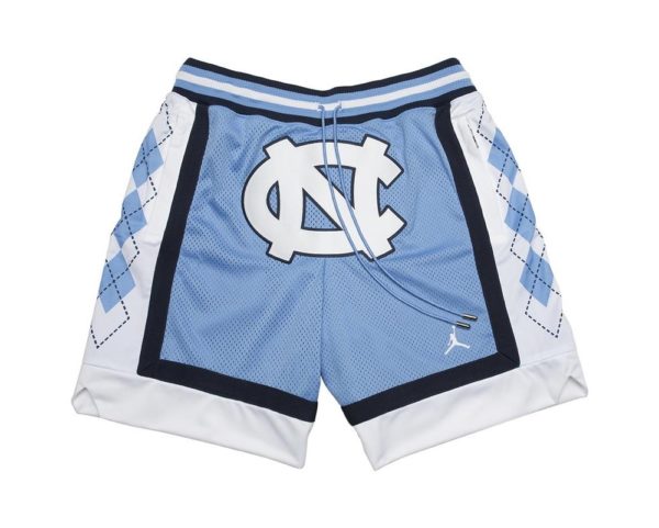University of North Carolina x Jordan Blue Shorts