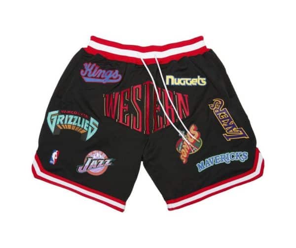 Western Conference Black Shorts