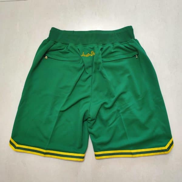 Oakland Athletics Just Don Home Run Derby Green Shorts back