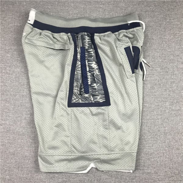 Georgetown University x Jordan Gray Shorts side