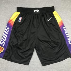 Men's Phoenix Suns Black 202021 City Edition Swingman Shorts