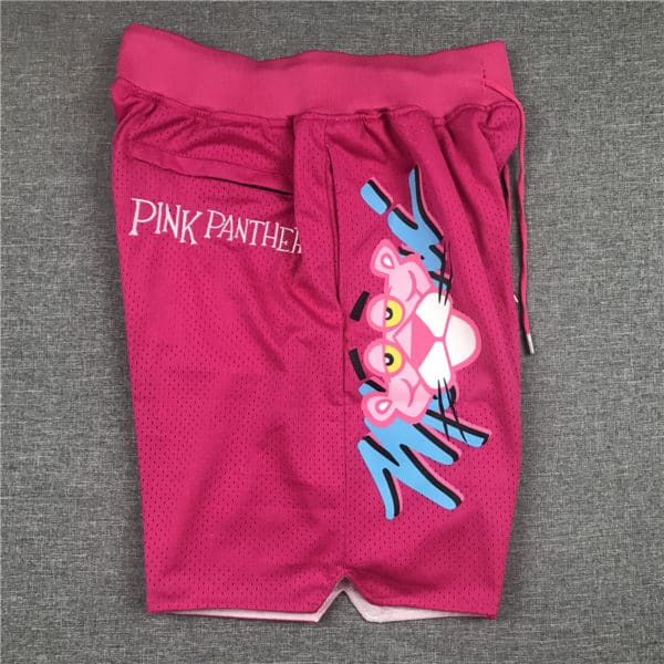 Miami Heat Pink Panther Vice Pink Basketball Shorts side