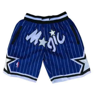 Orlando Magic Blue Retro Shorts