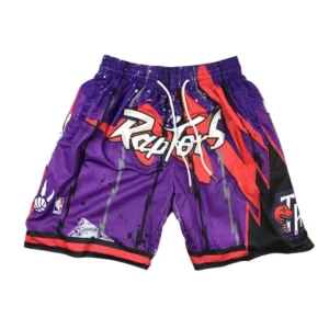 Toronto Raptors Shorts Hardwood Classics Hyper Hoops