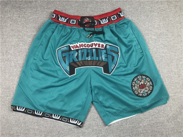 Vancouver Grizzlies 1995-96 Just Don 90s Shorts