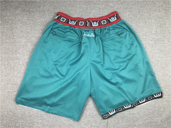 Vancouver Grizzlies 1995-96 Just Don 90s Shorts back