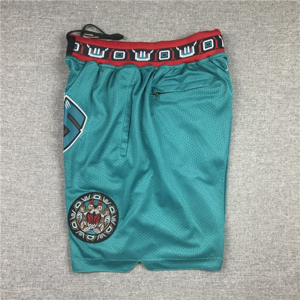 Vancouver Grizzlies 1995-96 Just Don 90s Shorts side 1