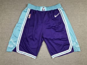 Los Angeles Lakers City Edition Purple shorts