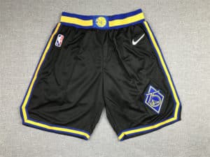 Men's Nike Black Golden State Warriors 202122 City Edition Swingman Shorts