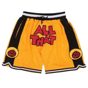 All That Basketball Shorts Yellow