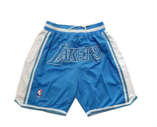 Los Angeles Lakers Light Blue Shorts