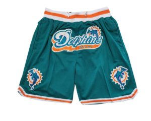 Miami Dolphins Green Shorts