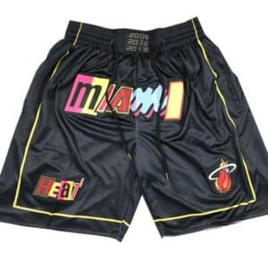 Miami Heat 2022 Black City Edition Shorts