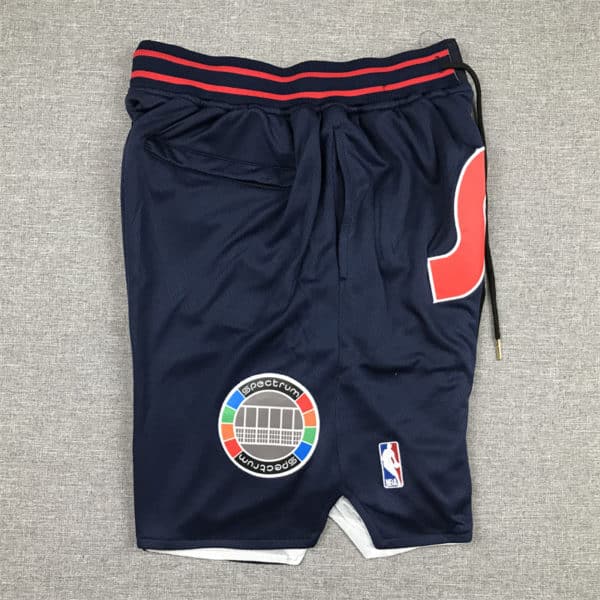Philadelphia 76ers Nike 202122 City Edition Swingman Shorts - Navy side