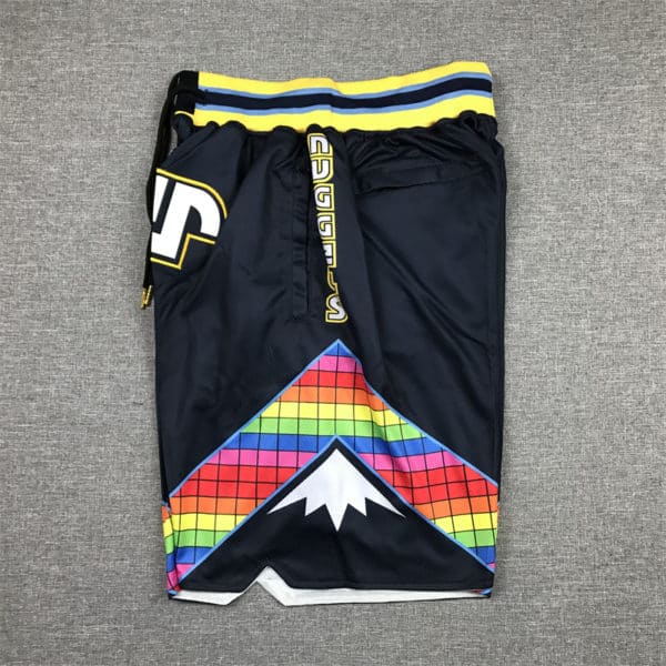 Denver Nuggets 2022 Navy City Edition Shorts side 2