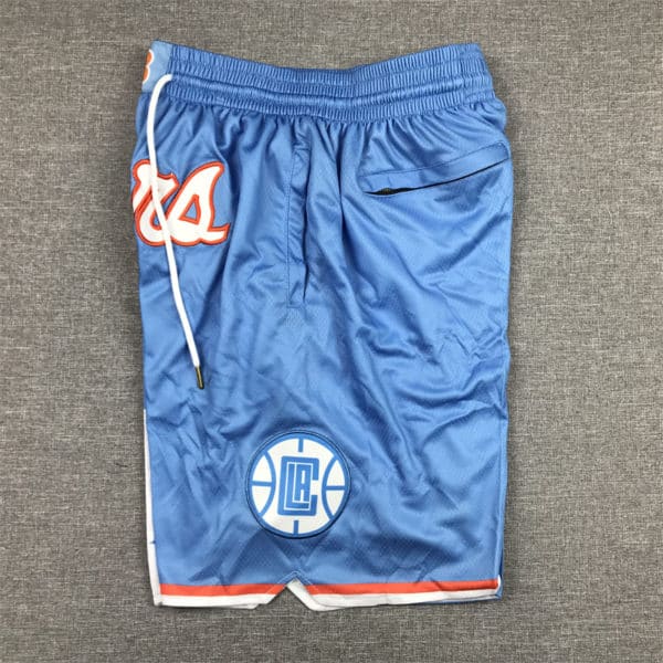 Los Angeles Clippers 2022 City Edition Swingman Performance Shorts side 2