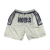 Georgetown HOYAS University 1995-96 Gray Basketball Shorts
