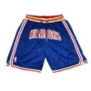 Golden State Warriors Royal Classic Basketball Shorts