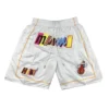 Miami Heat 2023 White City Edition Shorts